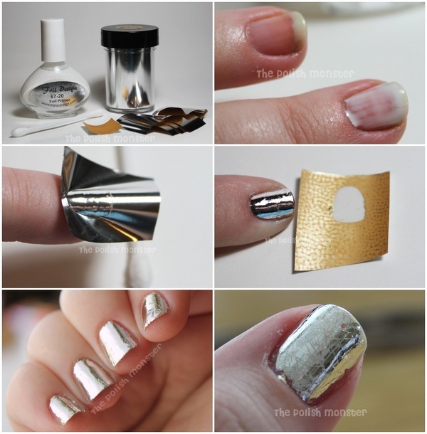 how to do chrome nails at home tutorial