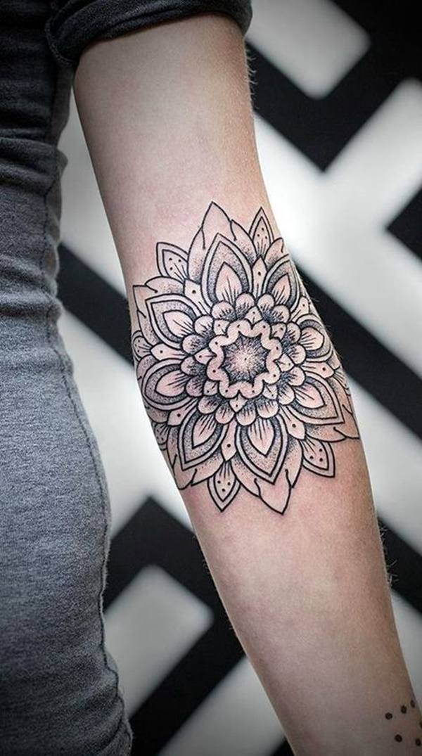 mandala sleeve tattoo designs for women