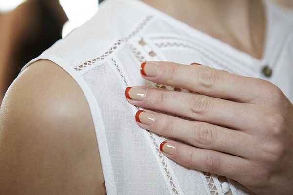 minimalistic nails ideas french manicure decoration
