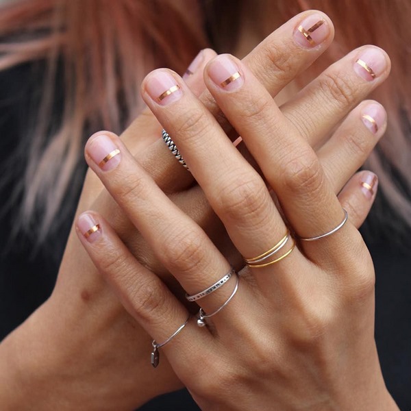 minimalistic nail designs ideas