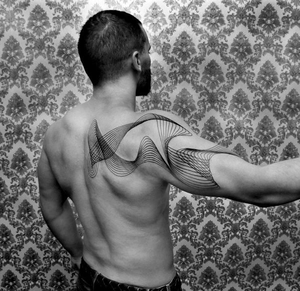 shoulder and back tattoo ideas for men