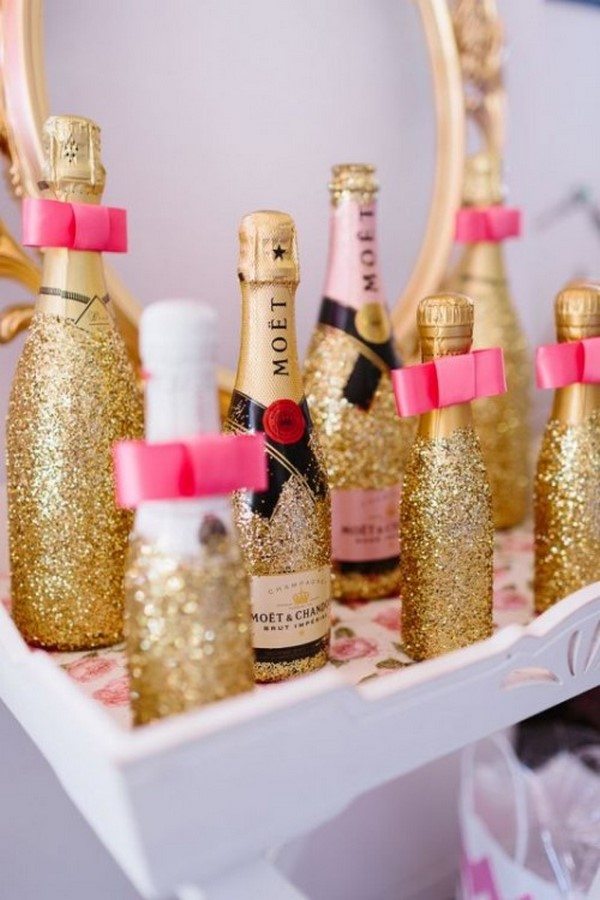 spa themed bridal shower ideas menu drinks champagne