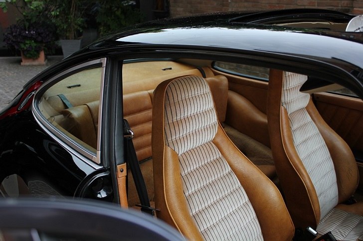 stylish modern car seat upholstery