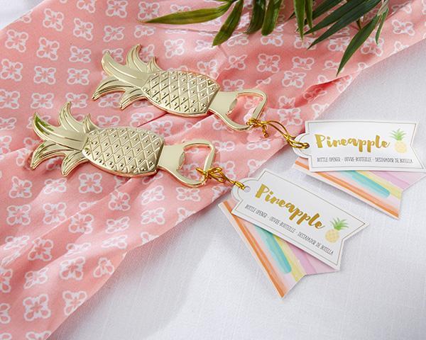 tropical themed bridal party favors ideas