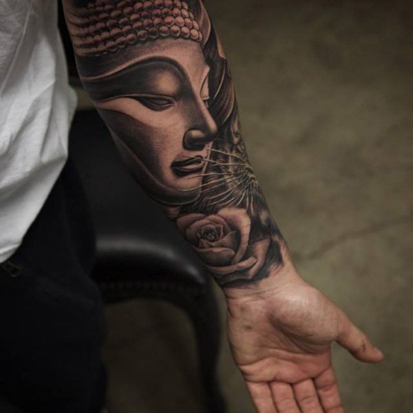 Buddha spiritual tattoo design ideas