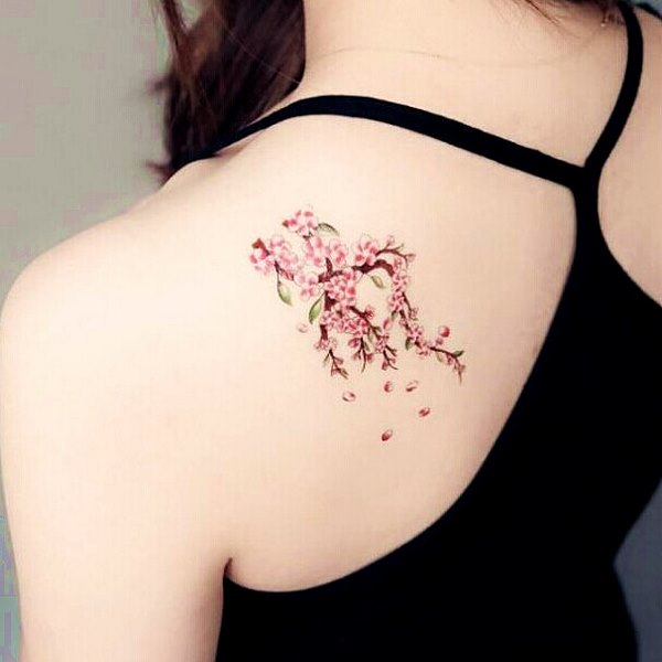 Cherry blossom tattoo designs sakura tattoo ideas