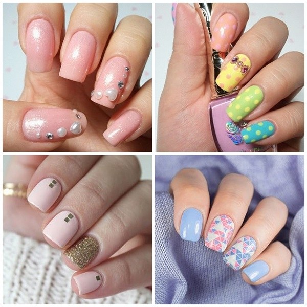 awesome pastel nails spring summer manicure ideas