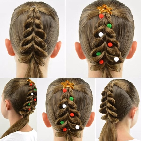 Cute Christmas hairstyles for little girls – charming ideas for your  princess