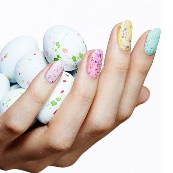 nail design ideas spring nails pastel colors