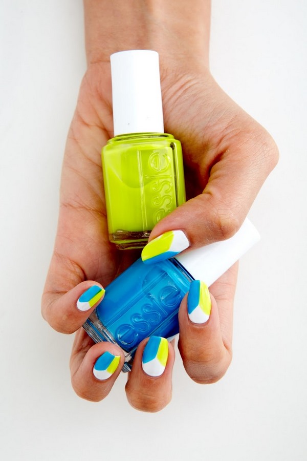 neon nail art ideas summer manicure designs