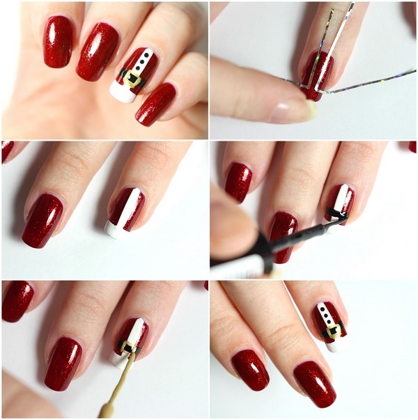 Easy Christmas Nails Ideas Add To The