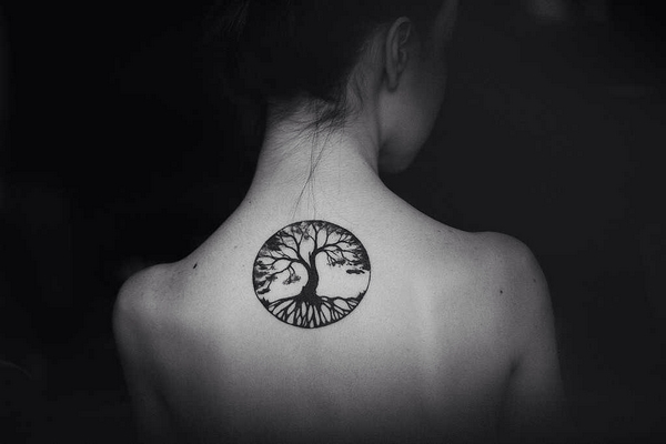 tree of life back tattoo