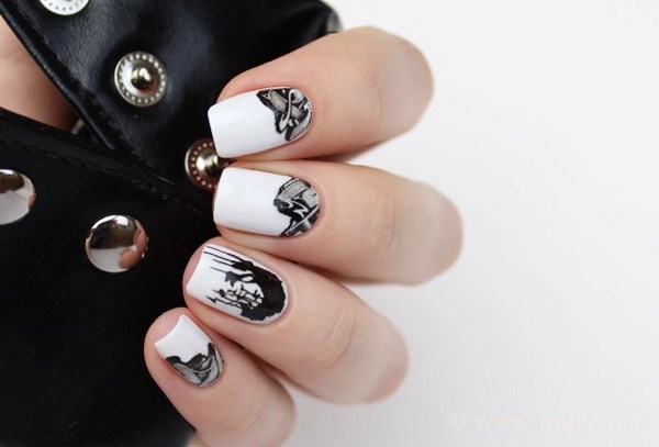 unique nail designs elegant stylish moon nails