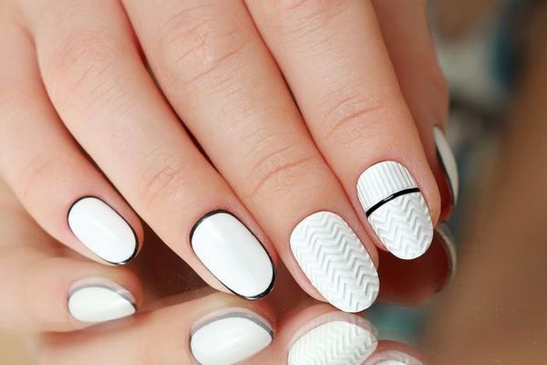 white nails ideas beautiful manicure