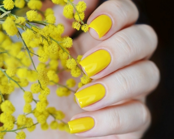 yellow nail design ideas spring summer nail art