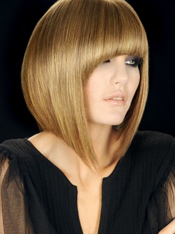 arched bangs shape modern haircuts for women