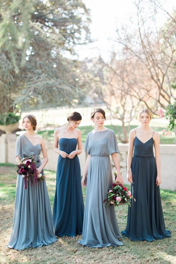 beautiful dresses wedding bridesmaids choosing style and color
