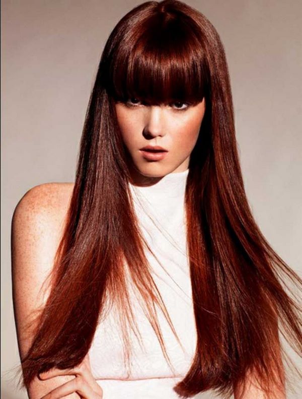 Hairstyles with bangs - great ideas for an elegant look