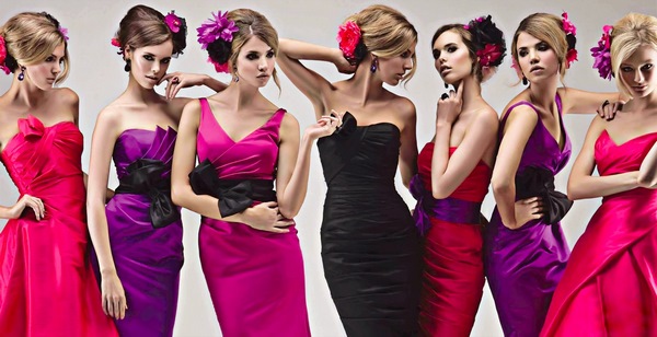 choosing the style of bridesmaids short dresses