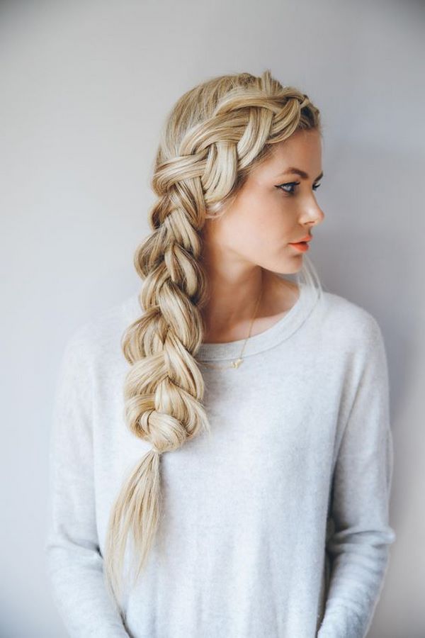 cute and easy braid hairstyle ideas
