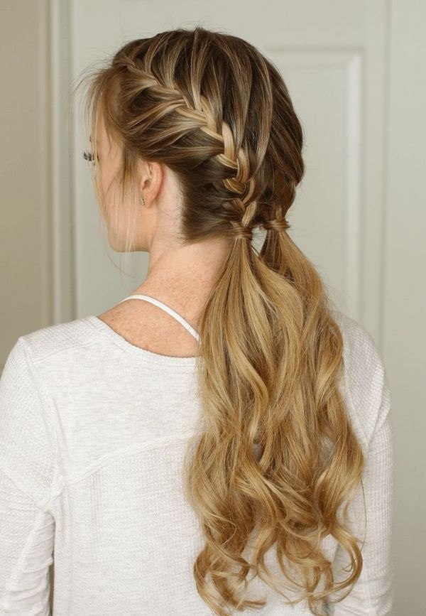 double braid casual hairstyles ideas