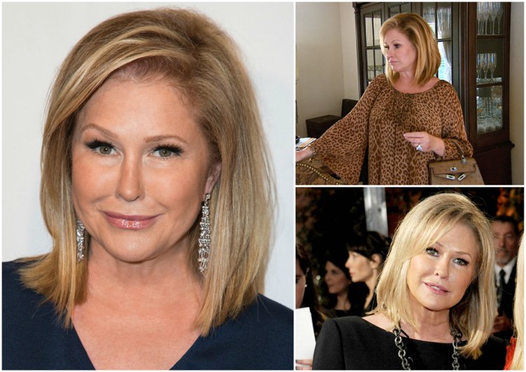 haircut ideas for blonde hair Kathy Hilton Bob hairstyle