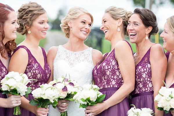 how to choose dresses for the bridesmaids