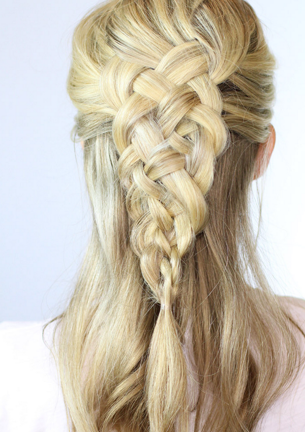 Viking hairstyles for women with long hair – it's all about braids!
