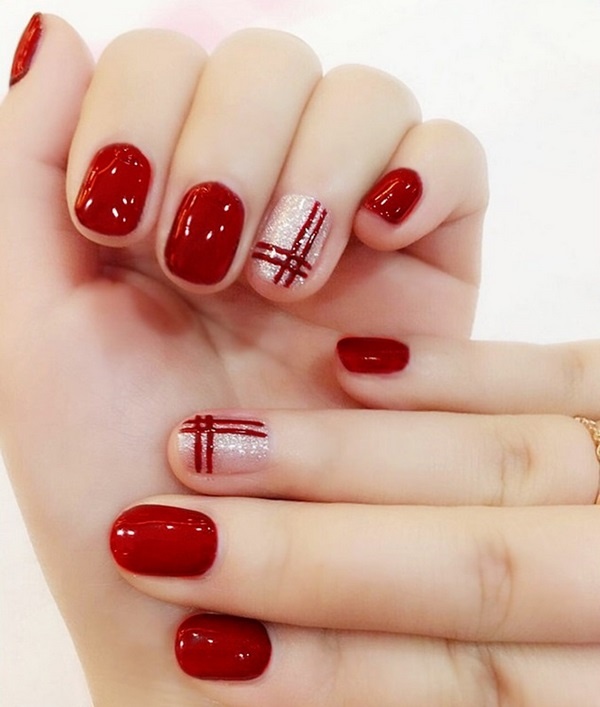Elegant fashionable manicure ideas glamour nails designs