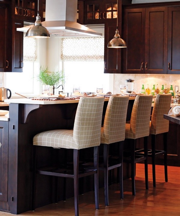 beautiful kitchen cabinets modern espresso color