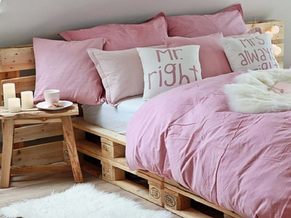 Diy Pallet Bed Frame Fantastic, Pallet Bed Frame Ideas