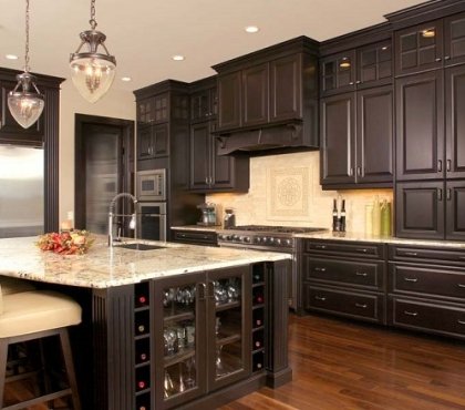 kitchen-color-scheme-espresso-cabinets-granite-countertops