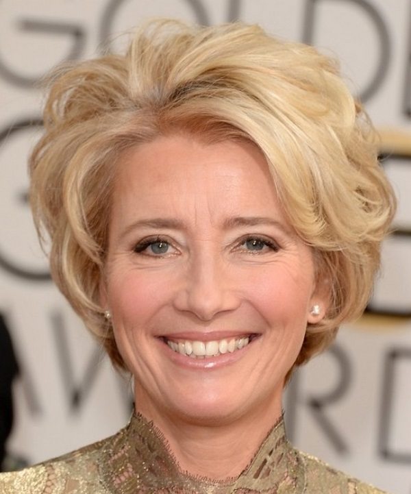 short and wavy hairstyles for older women