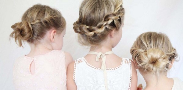 adorable braided hairdos for girls