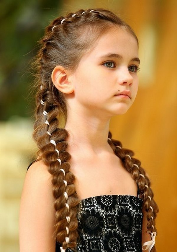 braided hairstyles for little girls