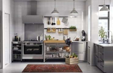 contemporary-metal-kitchen-cabinets-open-shelves