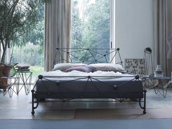high tech bedroom furniture ideas modern metal bed