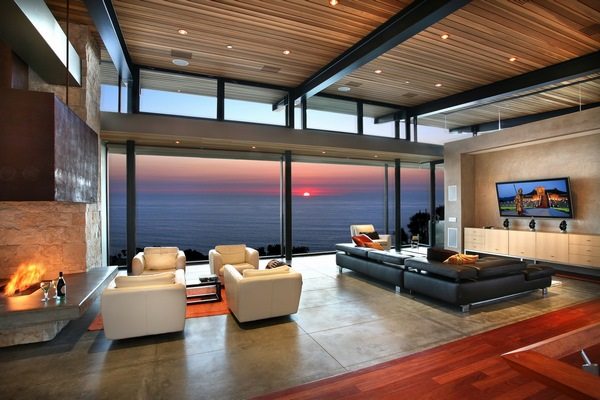 inspiring modern interiors for large open plan living space