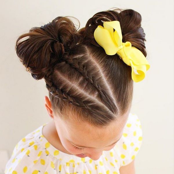little girl hairstyles braids toddler 