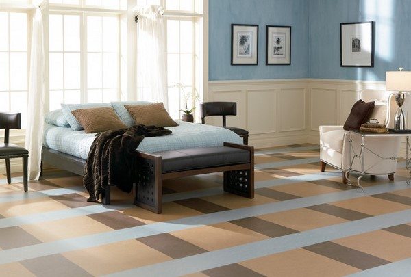 marmoleum flooring modern affordable bedroom floors