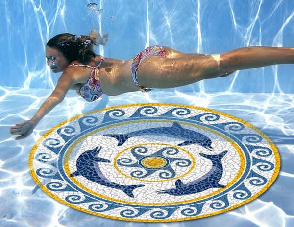 mosaic tiles for swimming pools types patterns