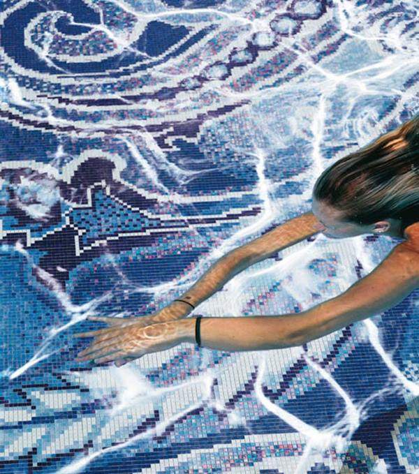 pool mosaics designs glass tiles for swimming pools