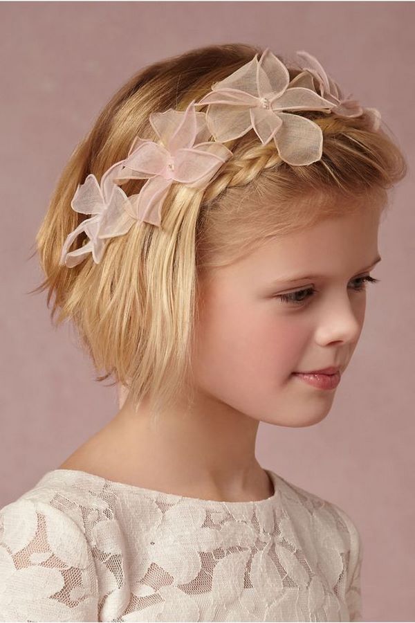Little girl hairstyles for long and short hair for any ...