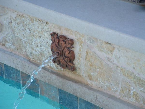 water features for swimming pools wall mounted sconces