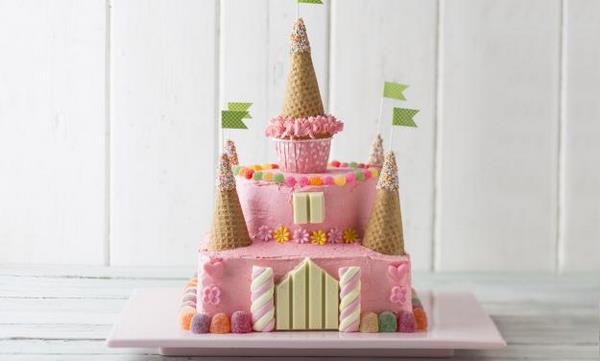 Castle princess theme birthday ideas Castle birthday cake for girls princess theme