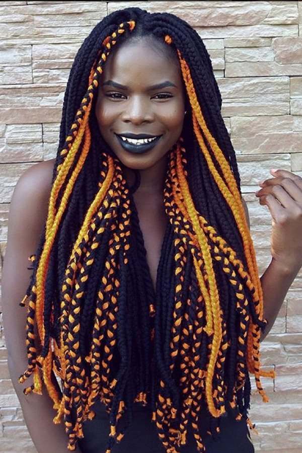 african yarn twists colorful braids ideas