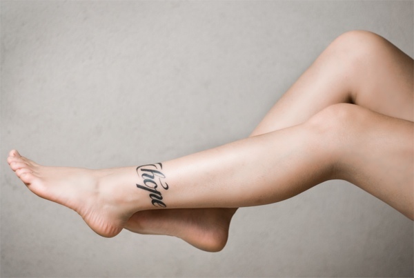 ankle bracelet tattoo design ideas for women