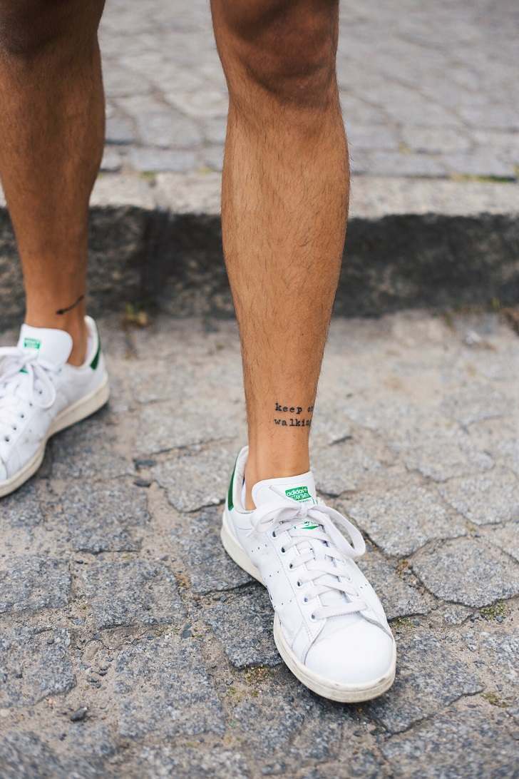Ankle tattoos for men design ideas, images and meaning