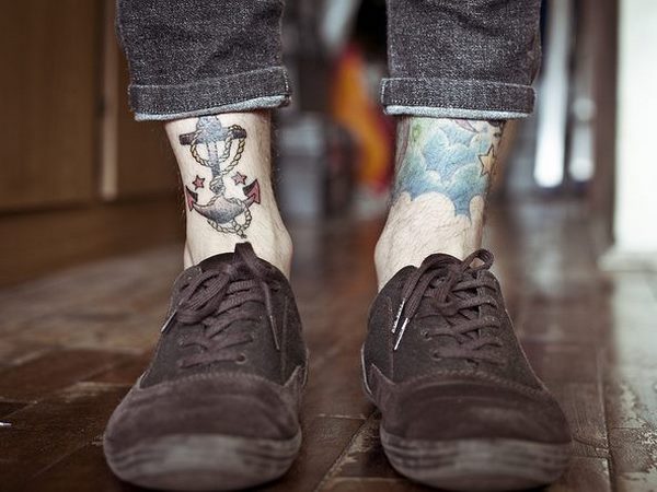 cool tattoos for men ankle ideas