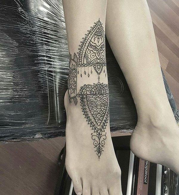 gorgeous tattoo ankle foot tattoo design ideas